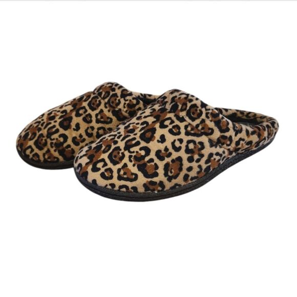 MUK LUKS Devyn Animal Printed Sherpa Slingbacks & Dearforms Slippers Lot Med 7/8 - Picture 14 of 16